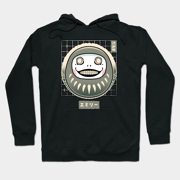 Emil Daruma Hoodie by Lagelantee